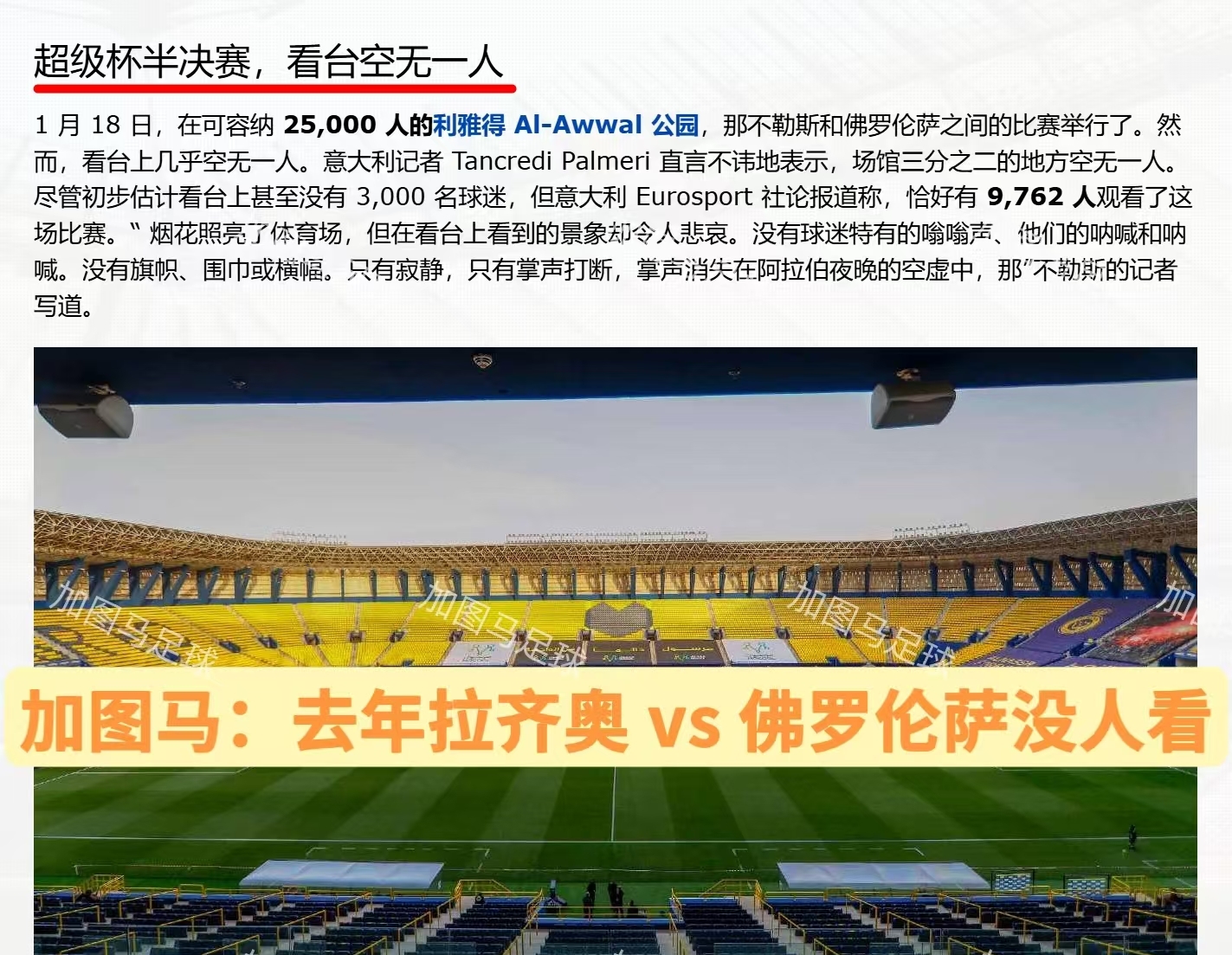 意大利球迷狂热支持，观赏独具魅力