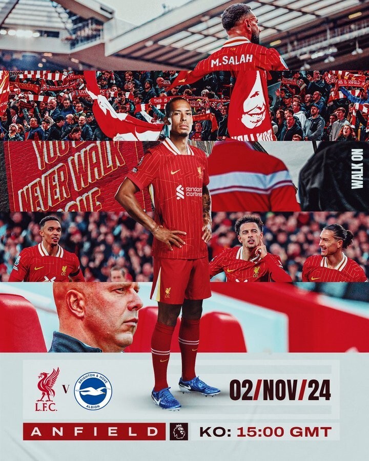 利物浦挑战布莱顿,双方实力对比 利物浦挑战布莱顿,双方实力对比