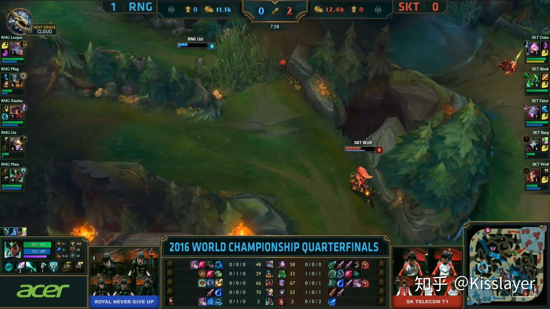 RNG碾压V5,Uzi完成史诗逆转峡谷大战八强赛,技惊四座 RNG碾压V5,Uzi完成史诗逆转峡谷大战八强赛,技惊四座